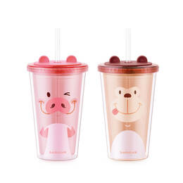 HAP511PIK LY NHỰA 2 LỚP 520ML PIK CN 12